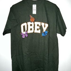Obey Butterfly Graphic Tee